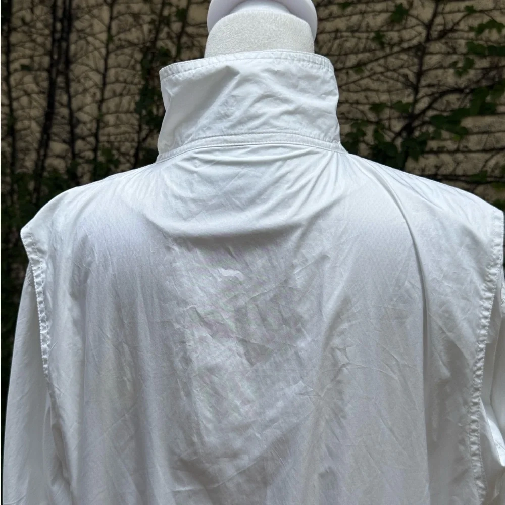 1990 Polo Ralph Lauren Ryder Cupwhite wind white sports bomber jacket - Picture 6 of 11